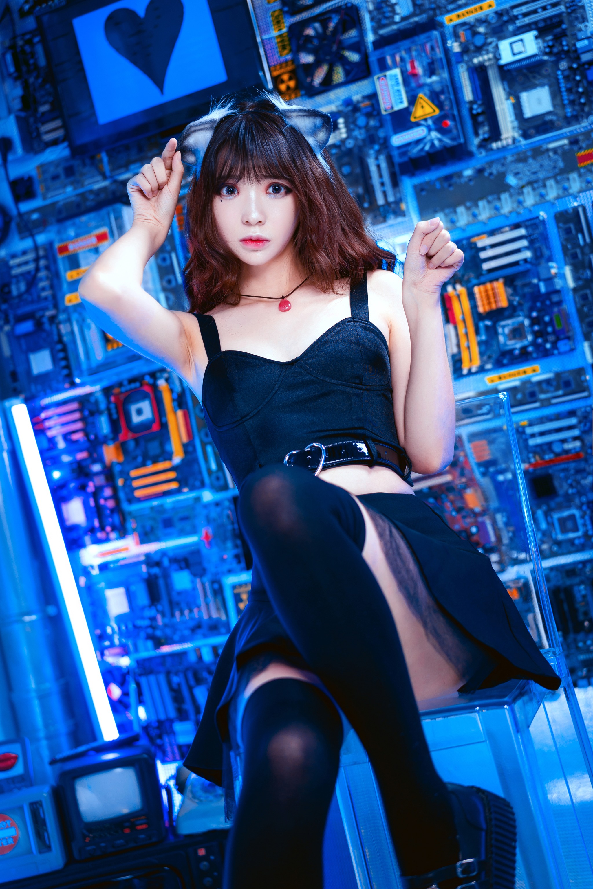 图片[1]-疯猫ss – NO.042 幻象蓝猫 [28P]-XikXak